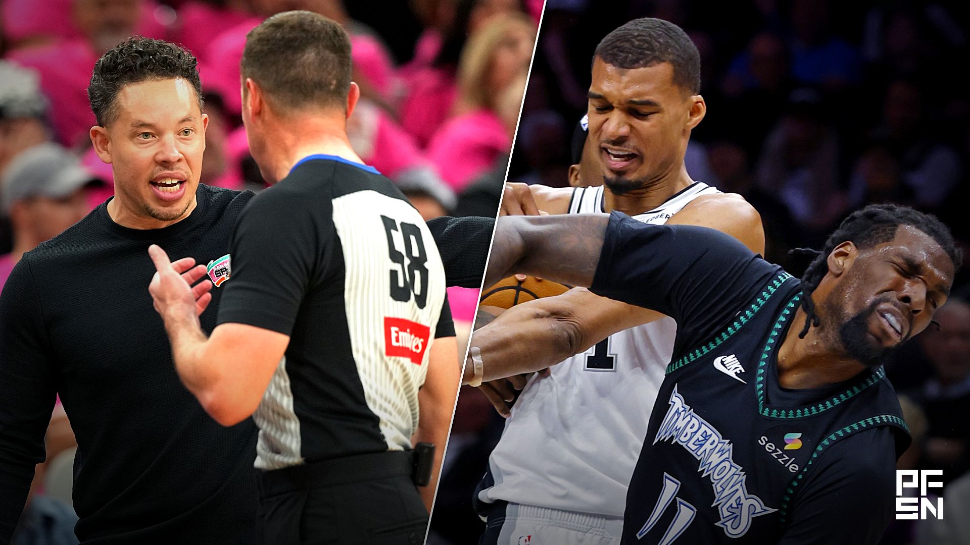 'Insane Thing To Say' -- NBA World Reacts to Spurs HC Mitch Johnson's Officiating Criticism After Victor Wembanyama's Game 4 Ejection