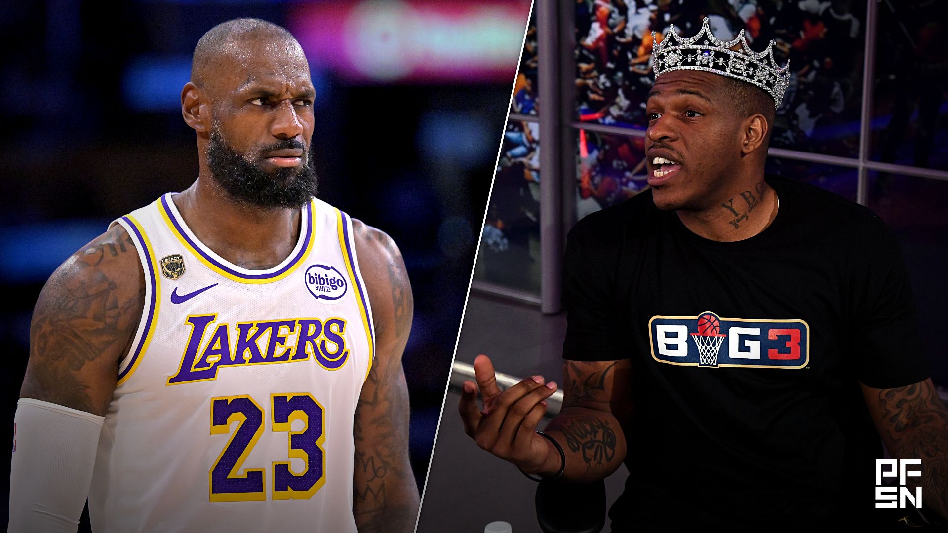 'Clown S**t' -- NBA Fans Rip Rashad McCants for Grading LeBron James' 23rd Season a C, Claiming Lakers Star Never 'Got It Done'