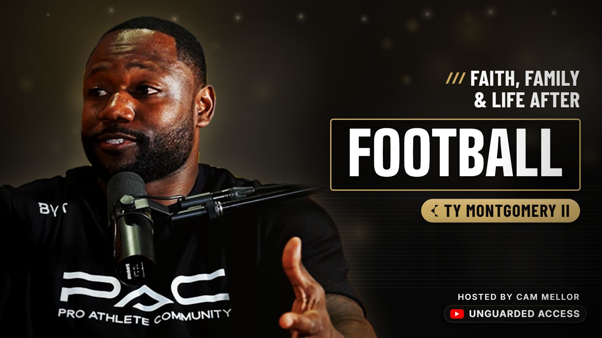 'I Asked My Mom for Siblings -- She Gave Me Over 20': The Candid Ty Montgomery Story You've Never Heard