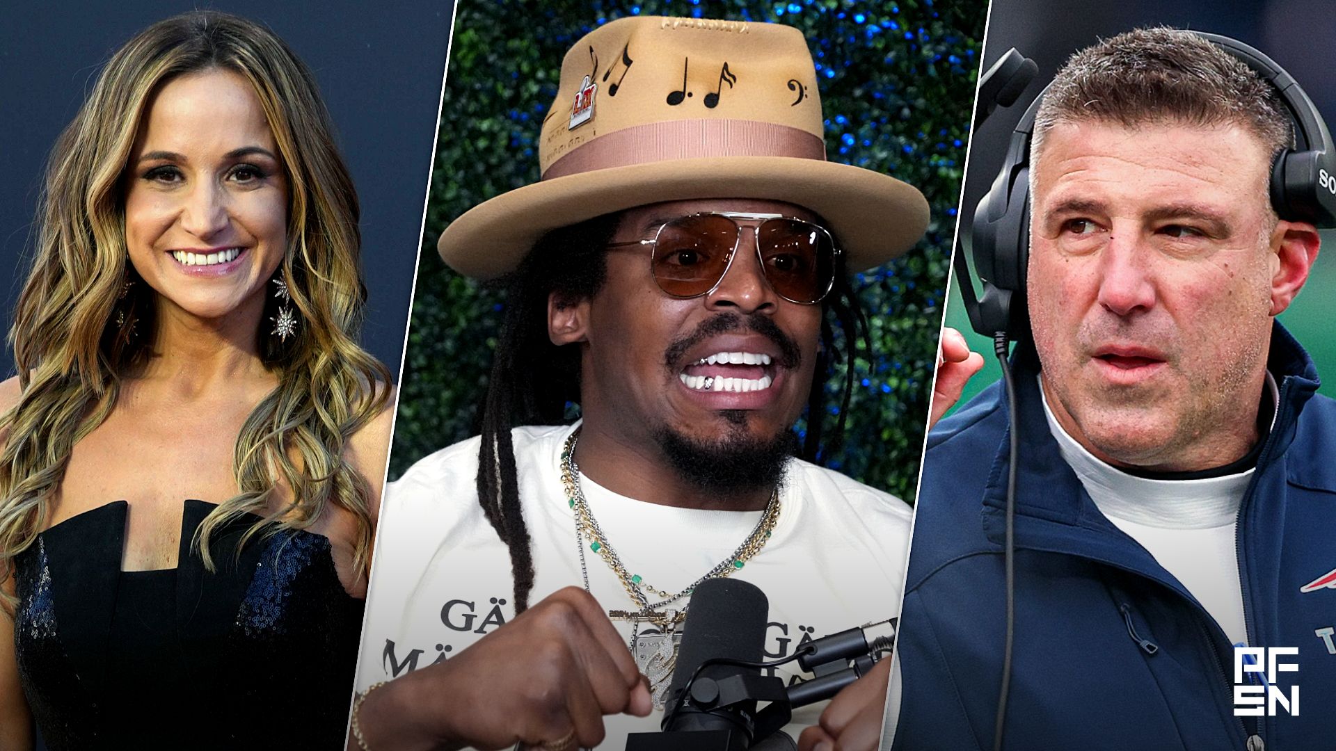 ‘I Wouldn’t Be So Forgiving’ -- Cam Newton Shares Blunt Advice to Dianna Russini’s Husband After Mike Vrabel Scandal