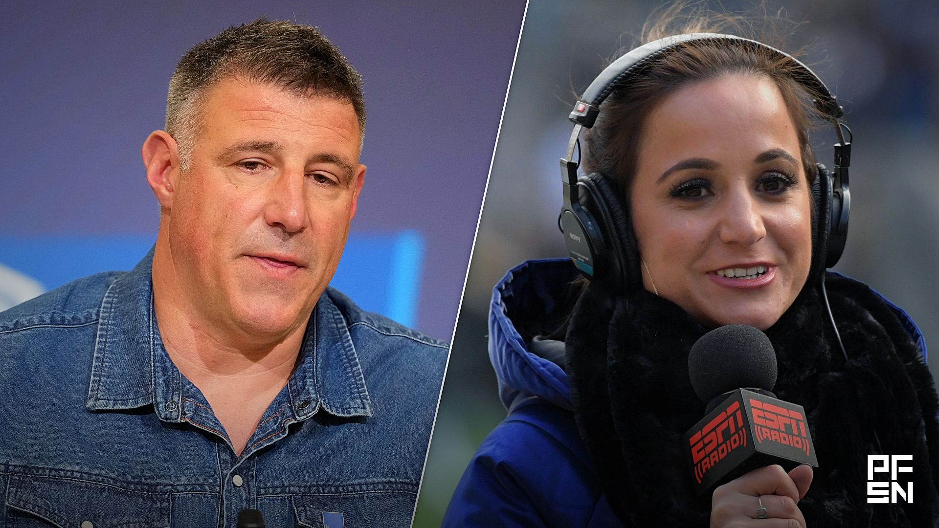 'So Lame,' ‘PATHETIC' -- NFL World Disappointed by Lack of Mike Vrabel-Dianna Russini Jokes in Schedule Release Videos