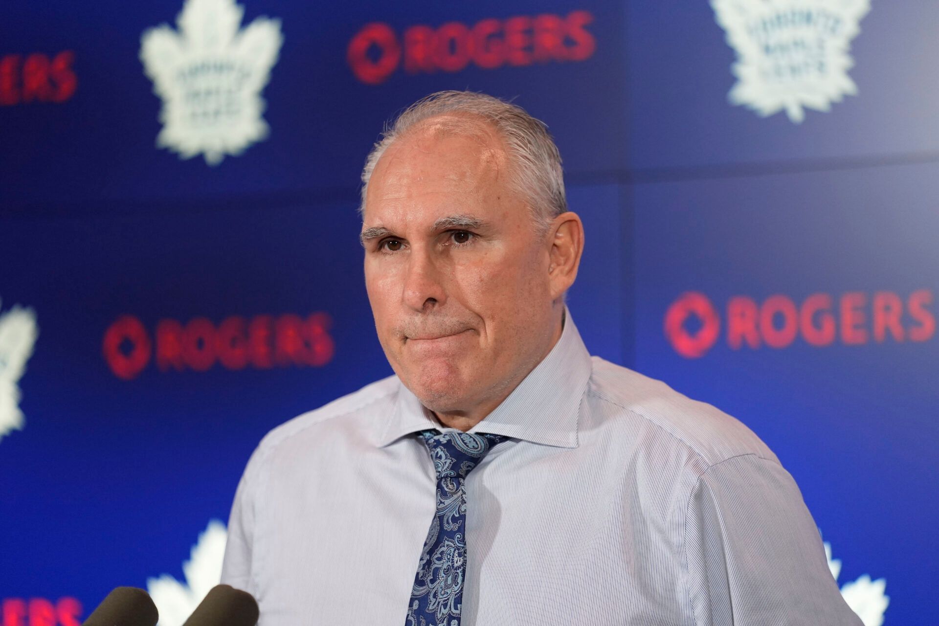 Former Toronto Maple Leafs head coach Craig Berube at Scotiabank Arena.