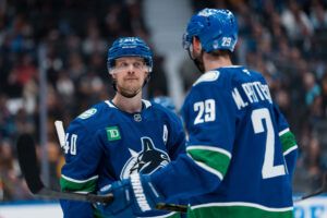 Vancouver Canucks forward Elias Pettersson.