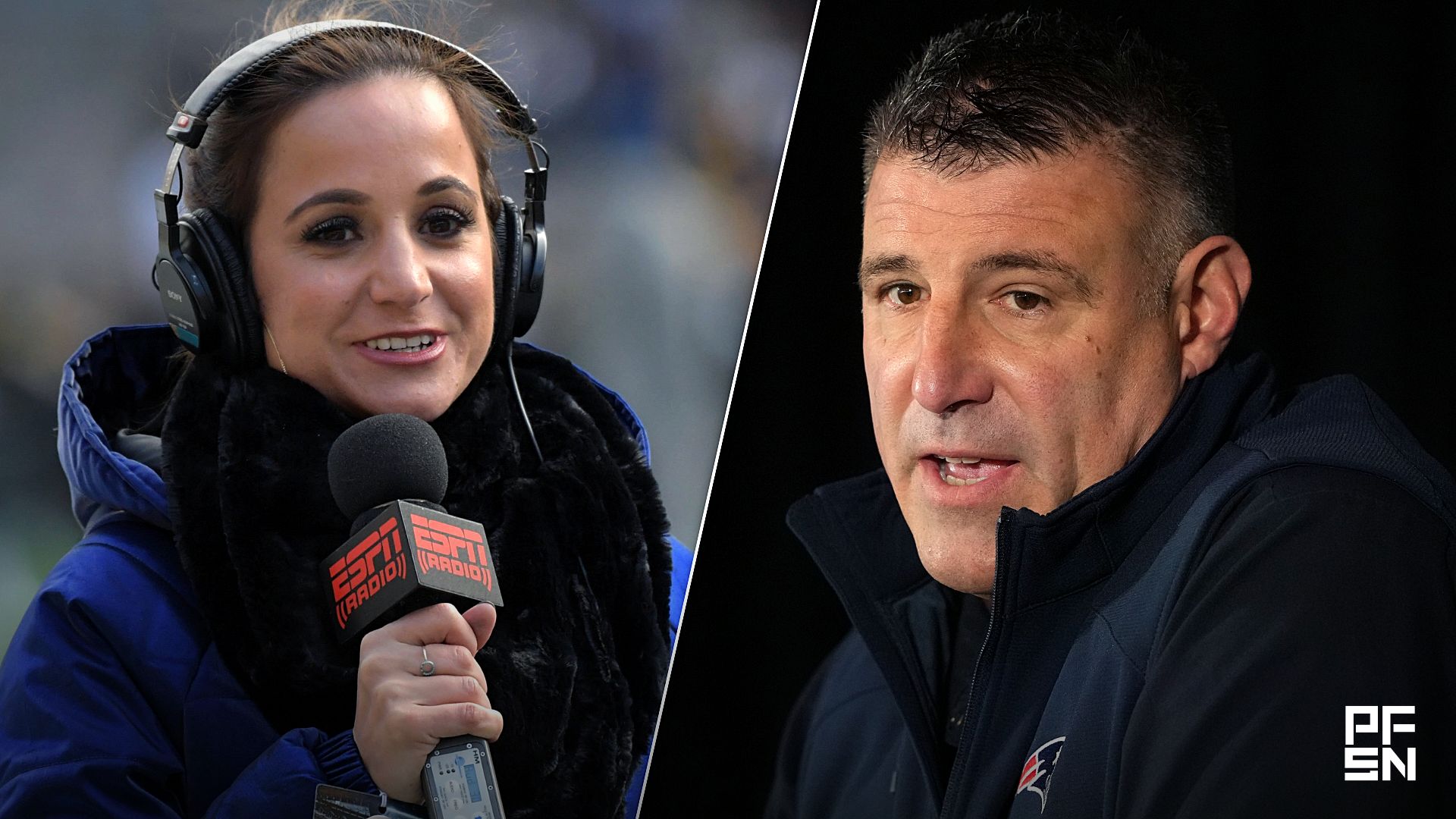 'Disgusting,' ‘What Is Going On?’ -- NFL World Reacts to Montage of Media’s Silence on Dianna Russini-Mike Vrabel Scandal