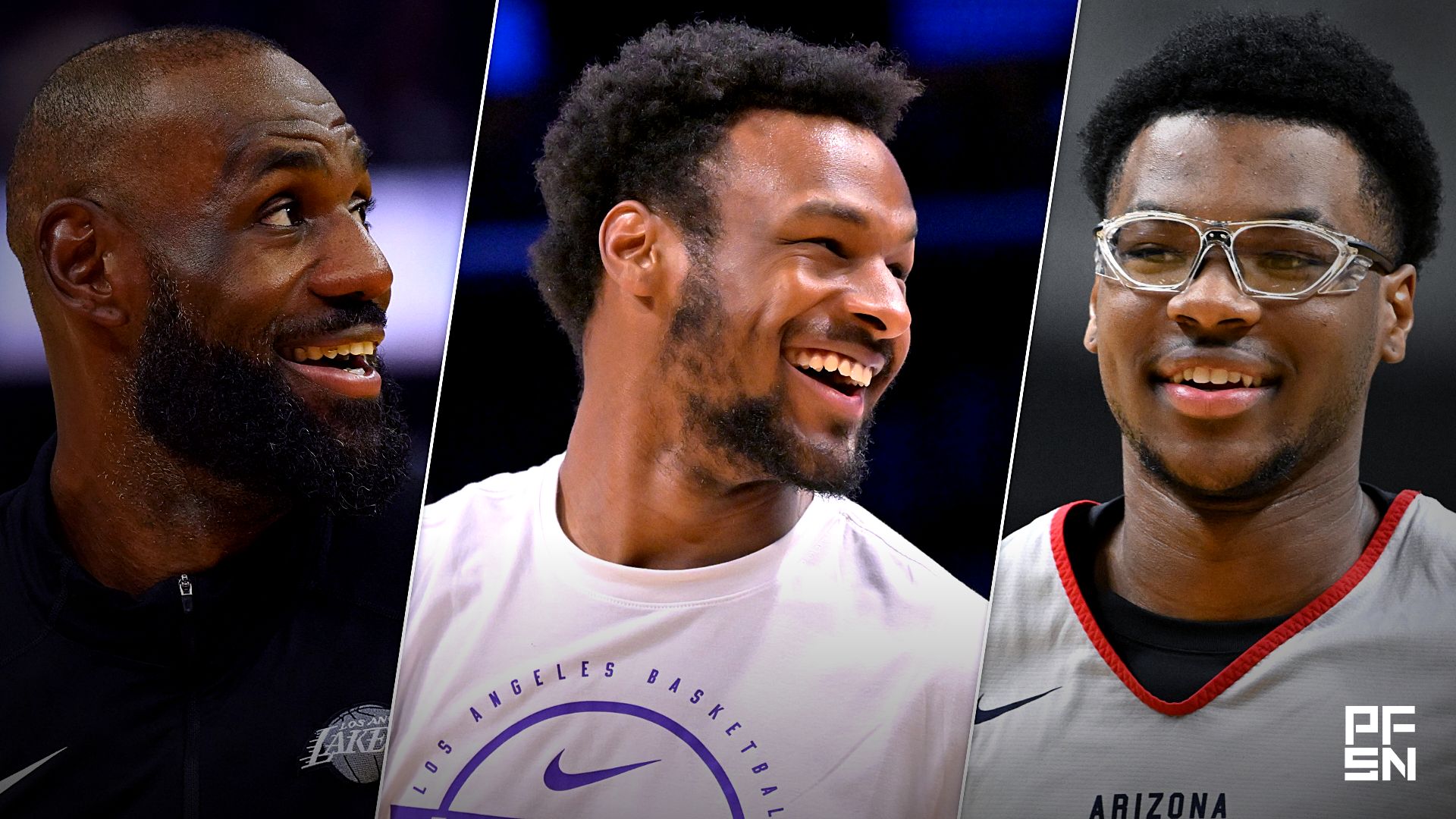 'Genes Strong as Hell' -- Lakers World Reacts As LeBron James 'Reunites' With Sons Bronny, Bryce in Viral Offseason Clip