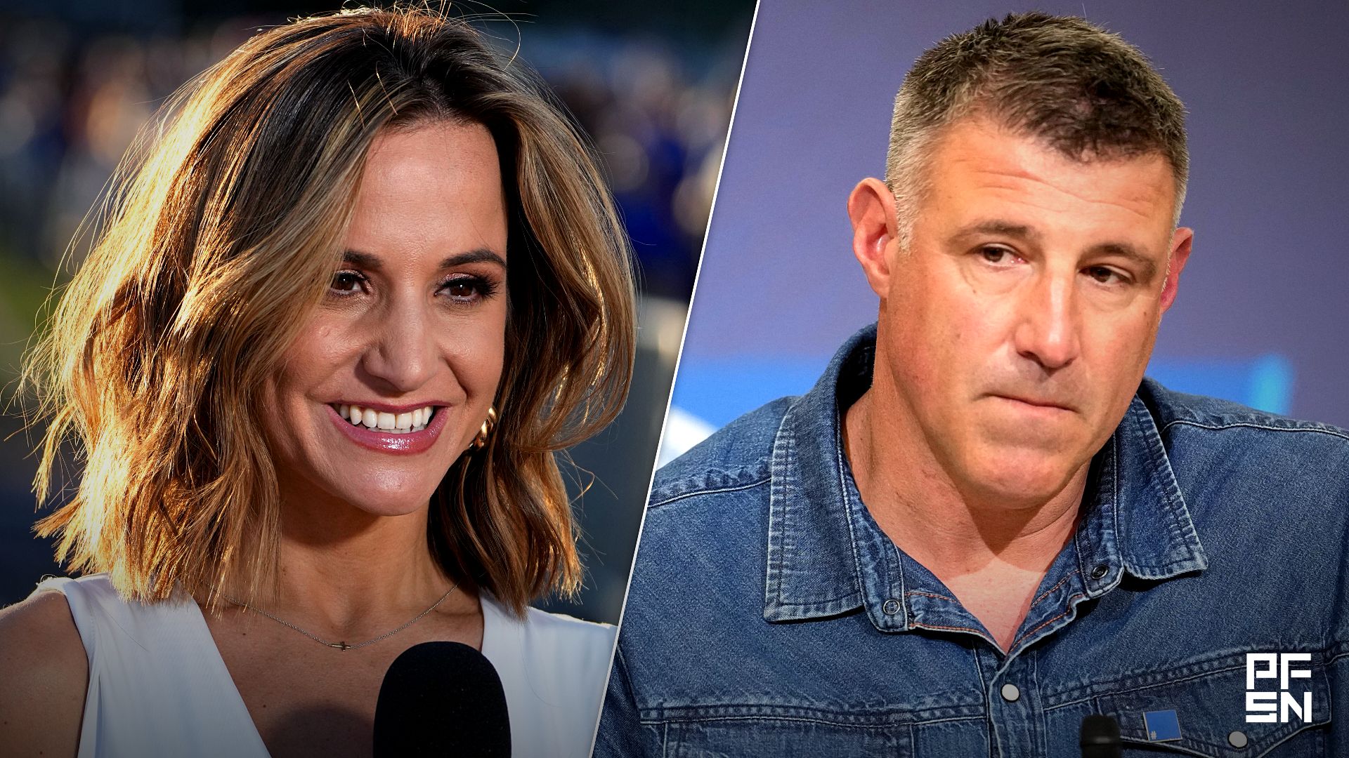 'Elephant in the Room' -- NFL Insider Wonders If NBC Will Ask Mike Vrabel About Dianna Russini Scandal Before Season Opener