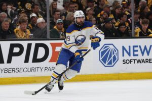 Buffalo Sabres right wing Alex Tuch. 