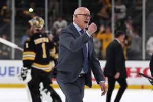 Buffalo Sabres head coach Lindy Ruff.