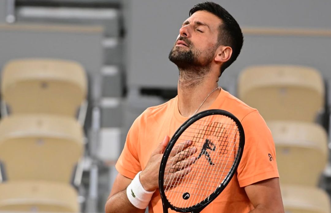 Jannik Sinner Disconnects As Novak Djokovic Shows Up at French Open Venue (Image via Roland Garros Instagram)