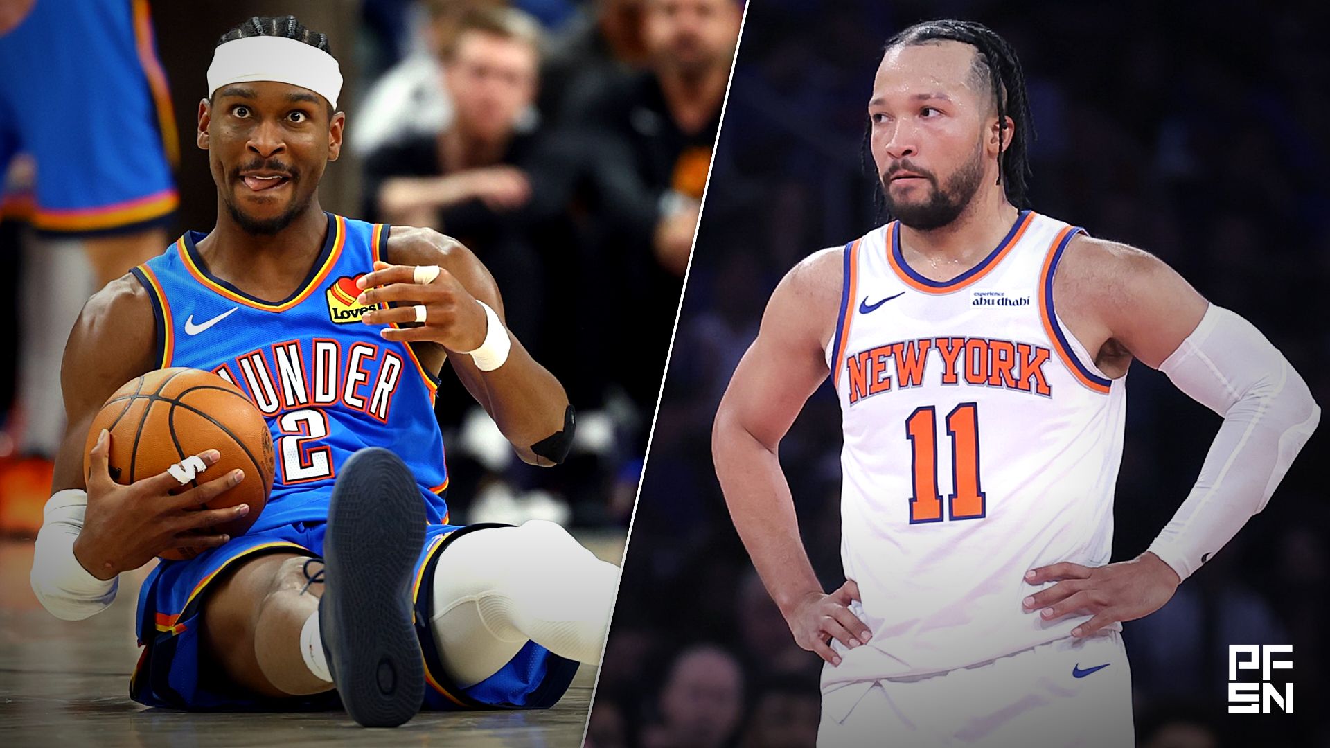 'GENUINELY A WORSE FLOPPER THAN SHAI' -- NBA World Rips Jalen Brunson's 'SHAMELESS' Foul-Baiting in Cavs-Knicks Game 2