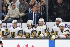 Former Vegas Golden Knights head coach Bruce Cassidy.