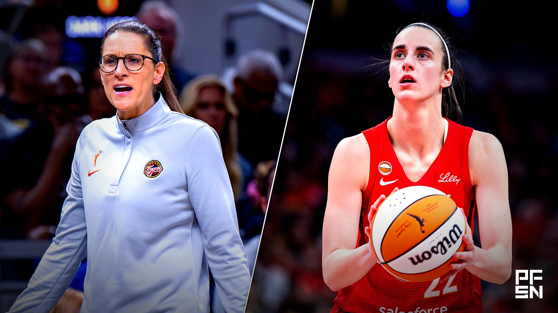 Collage featuring Syndication: The Indianapolis Star and WNBA: Golden State Valkyries at Indiana Fever.
Doug McSchooler/Special to IndyStar / USA TODAY NETWORK via Imagn Images / Trevor Ruszkowski-Imagn Images