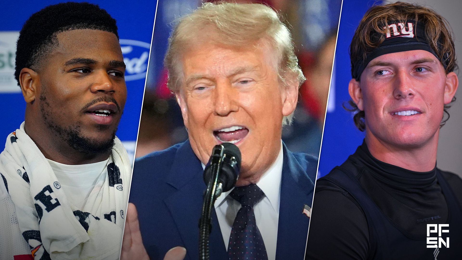 ‘Nasty Work’ — Giants’ 2-Time Super Bowl Champion, NFL World React to Abdul Carter Calling Out Jaxson Dart’s Donald Trump Support