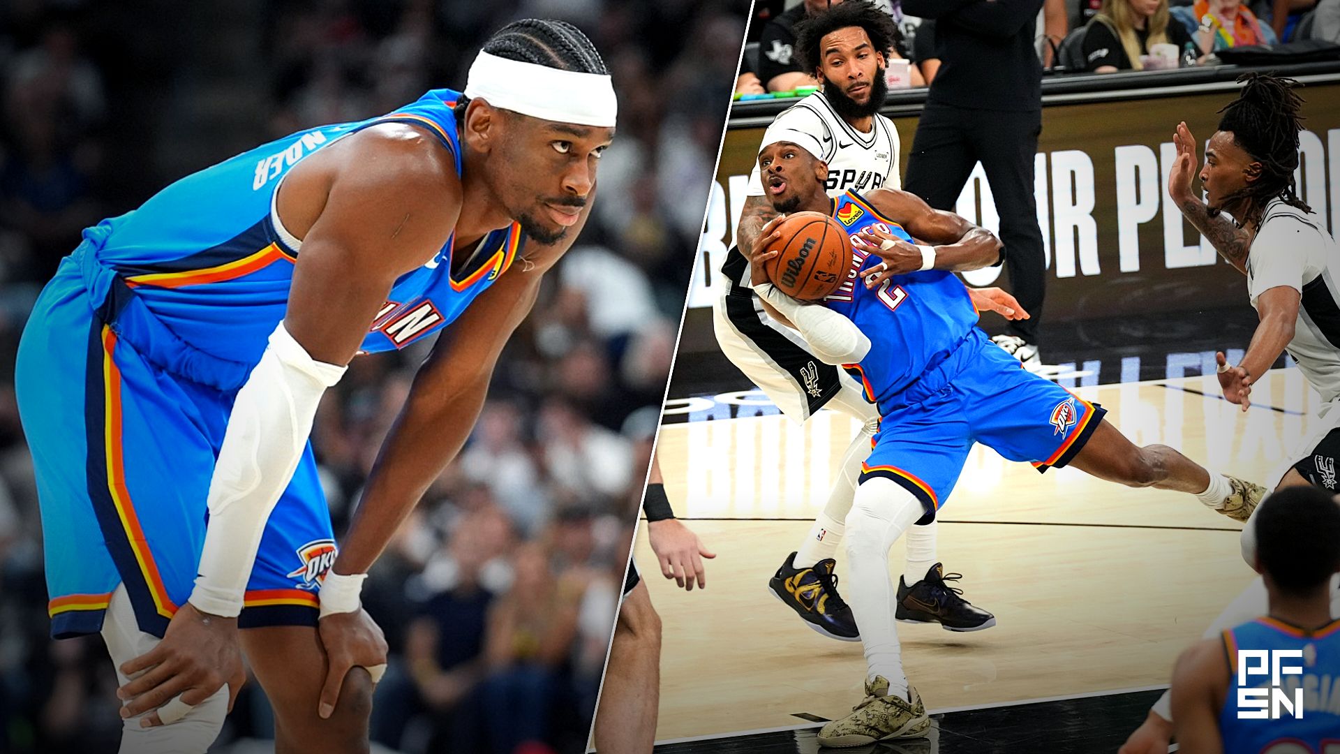 ‘Most Unwatchable MVP in NBA History’ -- NBA World Rips Shai Gilgeous-Alexander’s ‘SHAMELESS’ Foul-Baiting in Thunder-Spurs Game 4