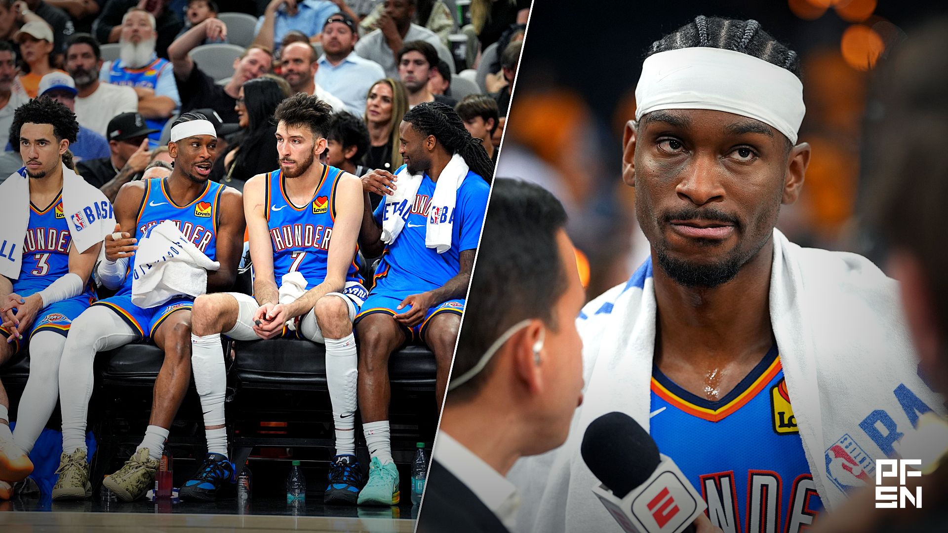 'Make It Make Sense,' 'Fakest Ever' -- NBA World Slams Shai Gilgeous-Alexander for 'Ducking' 4th Quarter of Thunder's Game 4 Loss to Spurs