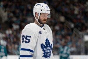 Toronto Maple Leafs defenseman Oliver Ekman-Larsson.