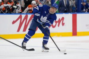Toronto Maple Leafs forward Max Domi. 