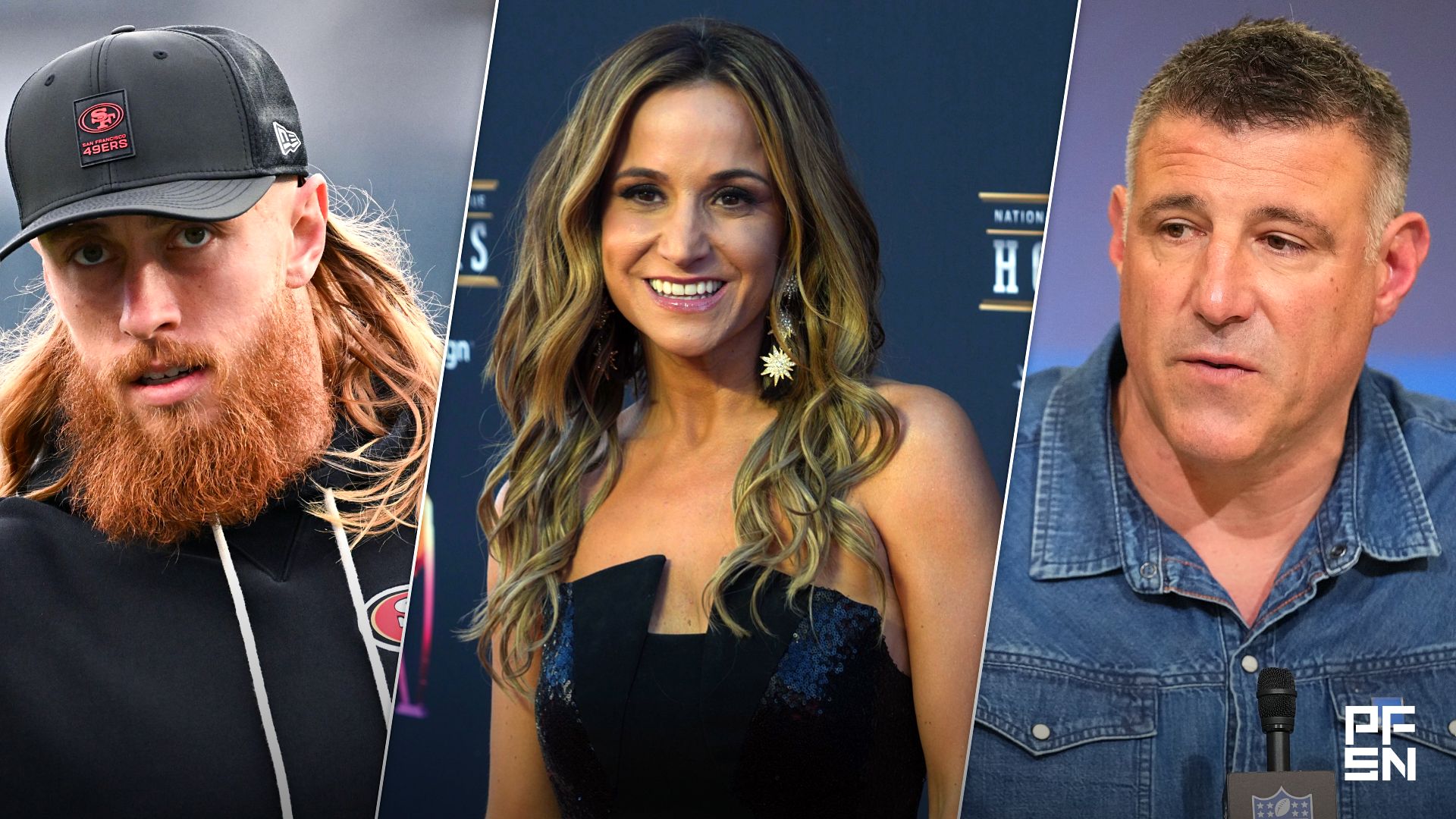 'What Planet Are You On' — George Kittle Sidesteps Dianna Russini-Mike Vrabel Scandal After Being Put On Spot