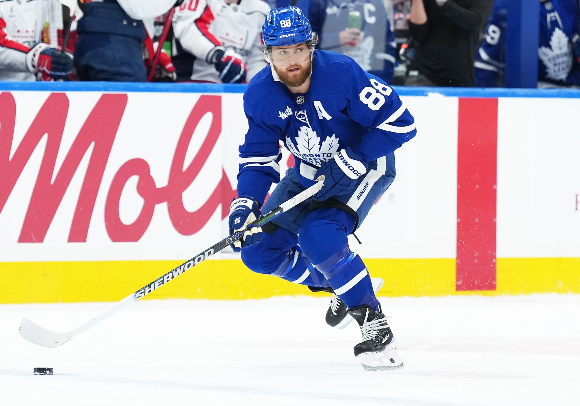 Toronto Maple Leafs right wing William Nylander (88) at Scotiabank Arena.