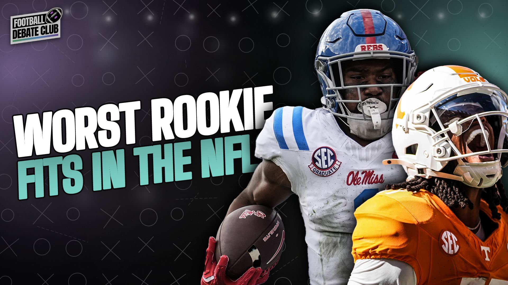 Football Debate Club Argues that De'Zhaun Stribling Landed in the Worst Spot of Any 2026 Rookie Receiver