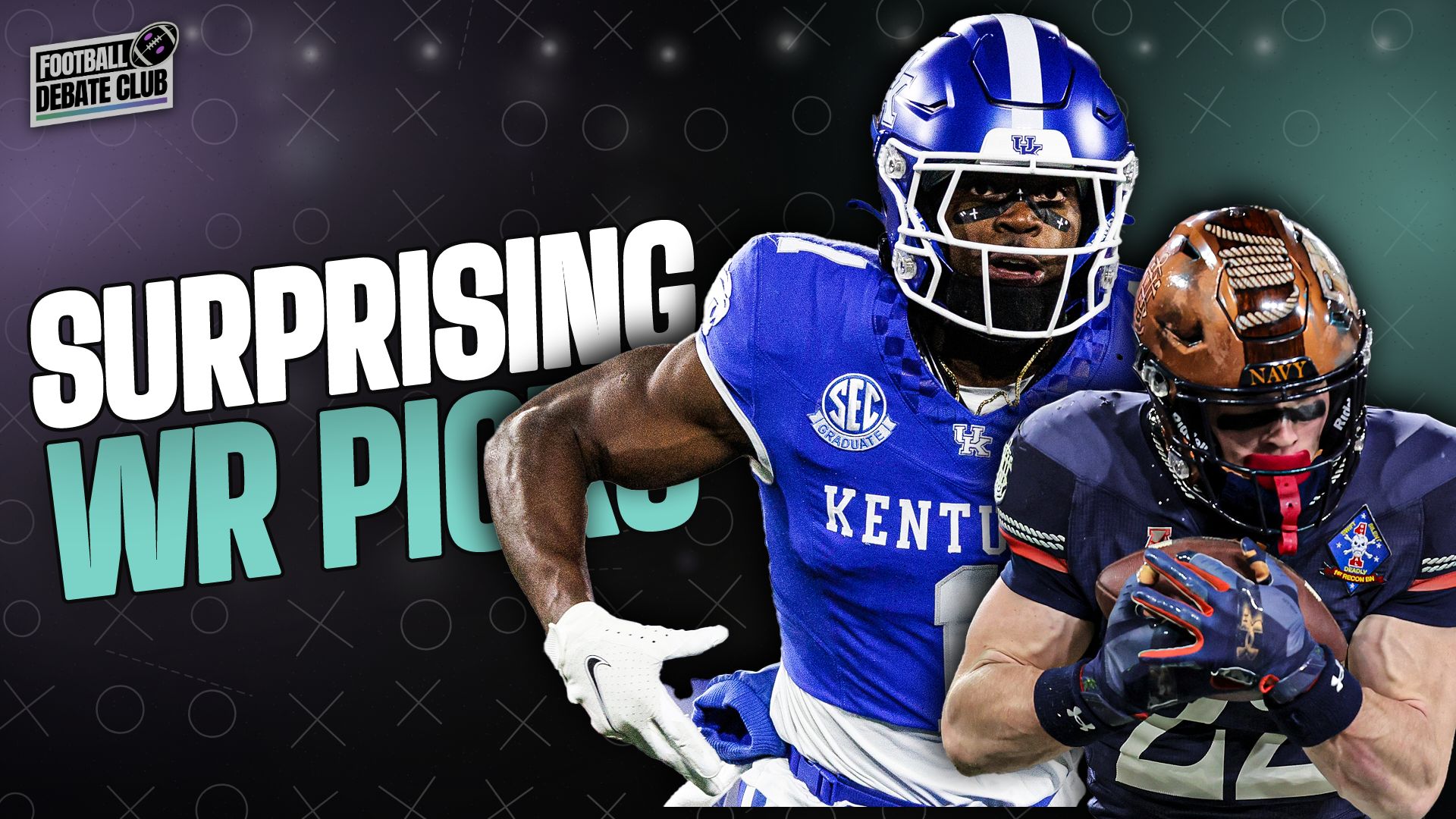 Football Debate Club's Most Surprising WR Landing Spots of the 2026 NFL Draft