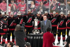 NHL deputy commissioner Bill Daly and the Carolina Hurricanes. 