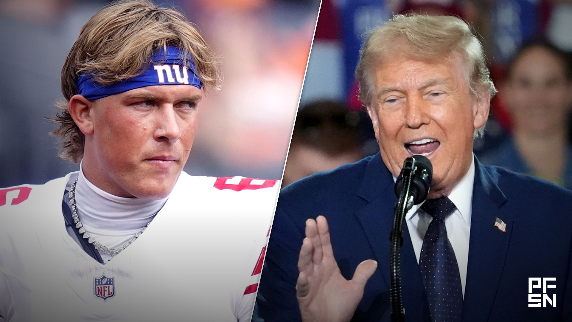 'Be A Man' — NFL Pundit Rips Giants QB Jaxson Dart For Backtracking On Support For President Donald Trump