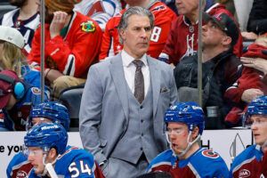 Colorado Avalanche head coach Jared Bednar.