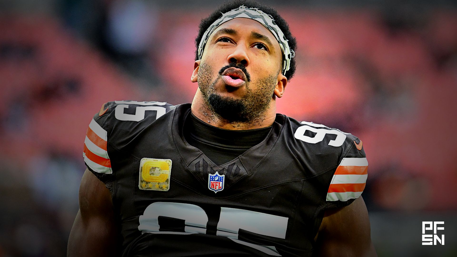 ‘BONKERS,’ 'Super Bowl or BUST' – NFL World Reacts to Rams' Stunning Blockbuster Trade for Browns DPOY Myles Garrett