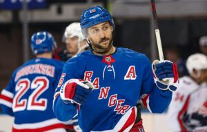 New York Rangers center Vincent Trocheck at Madison Square Garden. 
