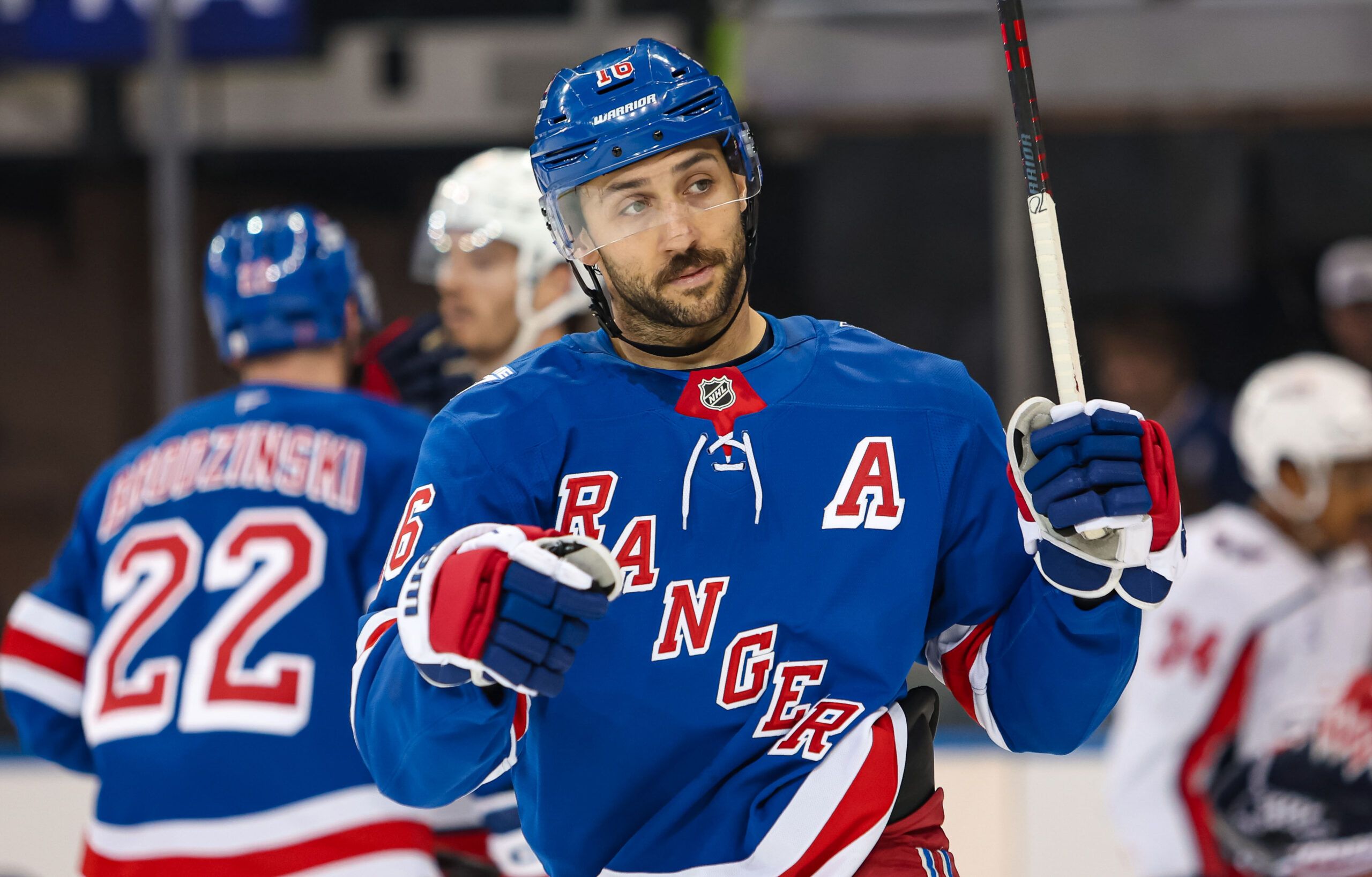 New York Rangers center Vincent Trocheck at Madison Square Garden.