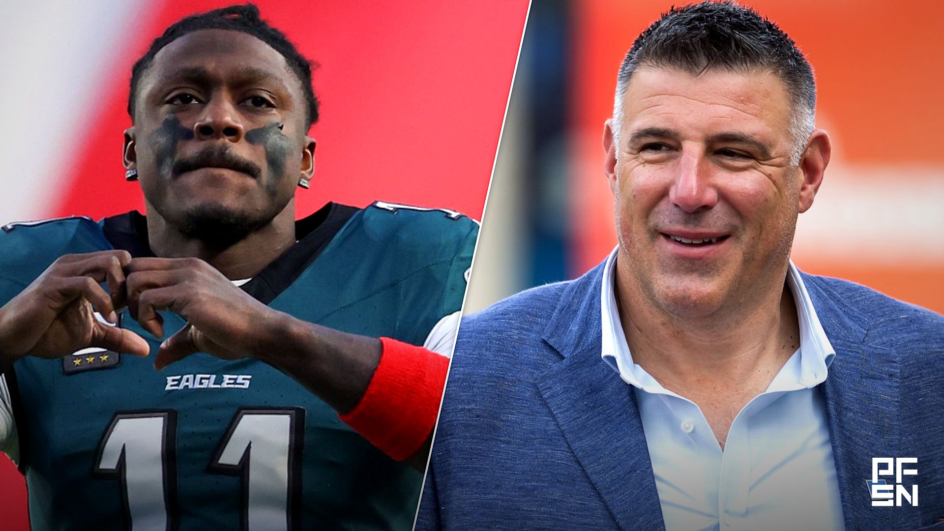 A.J. Brown Reveals Mike Vrabel's 6-Word Message For Him After Patriots Completed Trade With Eagles