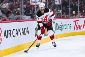 New Jersey Devils defenseman Dougie Hamilton.