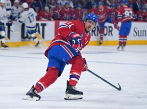 Montreal Canadiens forward Brendan Gallagher. 