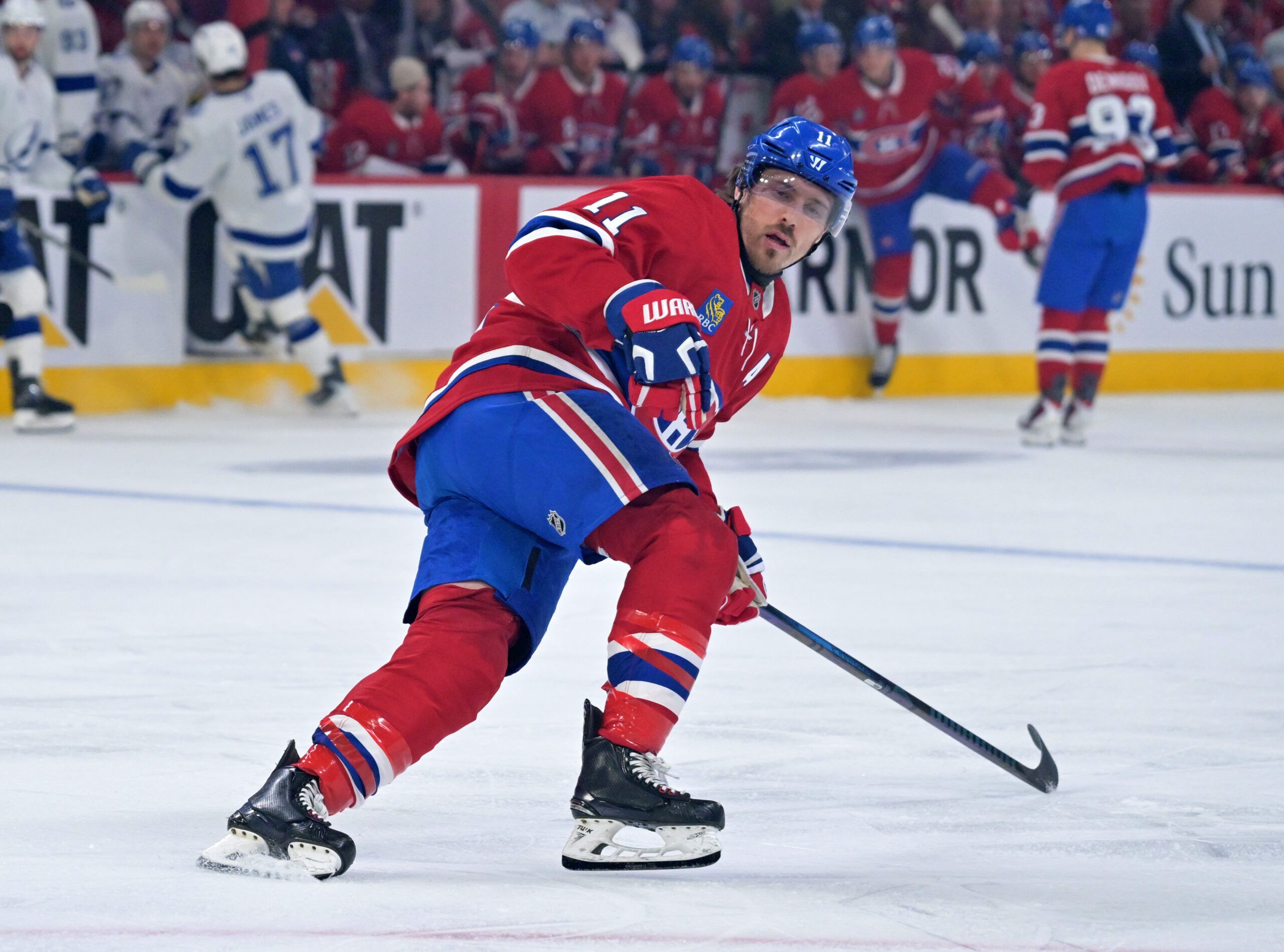 Montreal Canadiens forward Brendan Gallagher.