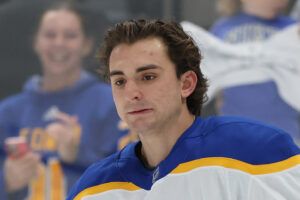 Buffalo Sabres defenseman Michael Kesselring. 