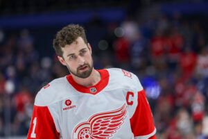 Detroit Red Wings center Dylan Larkin. 