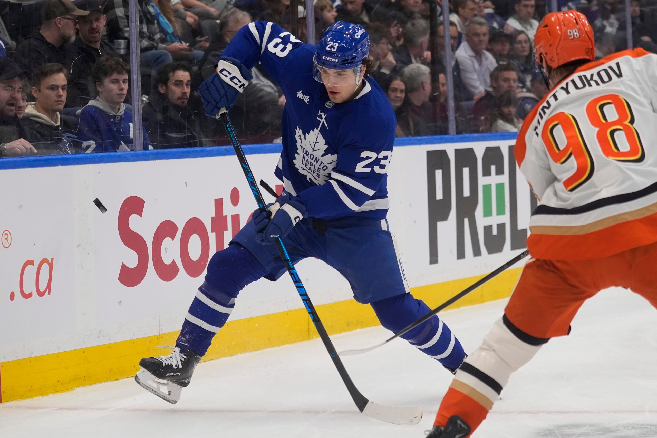 Toronto Maple Leafs forward Matthew Knies. 
