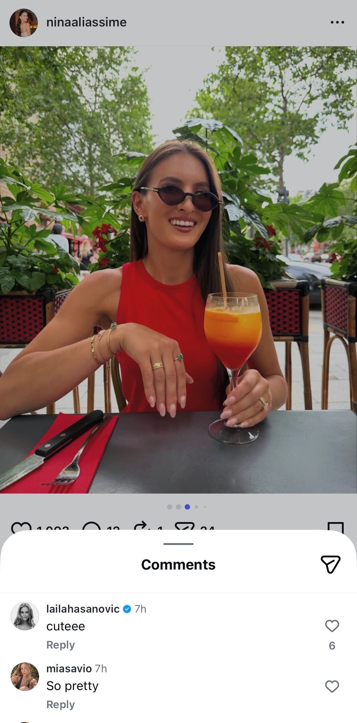 Jannik Sinner's Girlfriend Reacts to Felix Auger-Aliassime's Wife's Post