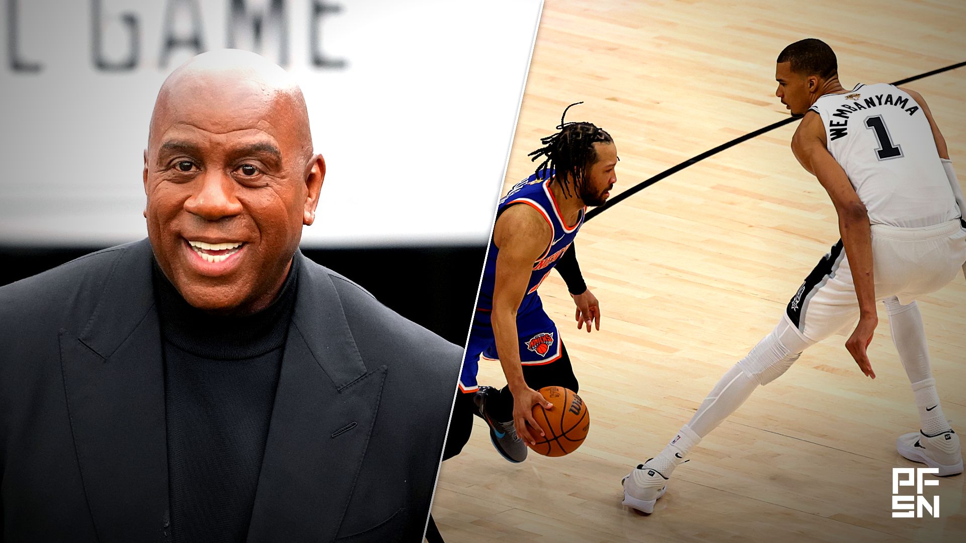 Collage featuring NCAA Football: Rose Bowl-Alabama at Indiana and NBA: Finals-New York Knicks at San Antonio Spurs.
Kirby Lee-Imagn Images / Geoff Burke-Imagn Images