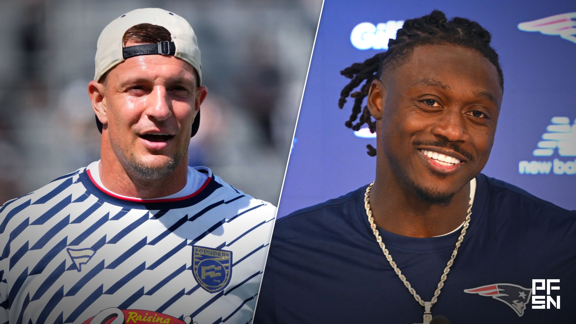 'I Respect That' — Rob Gronkowski Makes Feelings Clear On Patriots OC Josh McDaniels Comparing A.J. Brown To Him