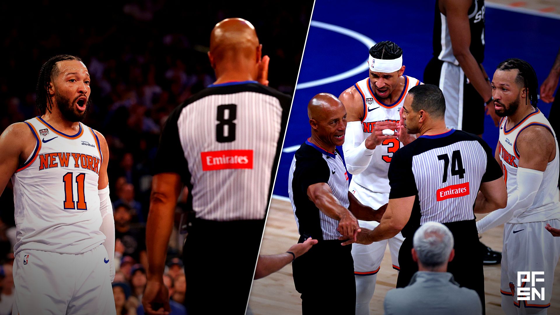 Collage featuring GB3_4227.JPG and NBA: Finals-San Antonio Spurs at New York Knicks.
Geoff Burke-Imagn Images / Vincent Carchietta-Imagn Images