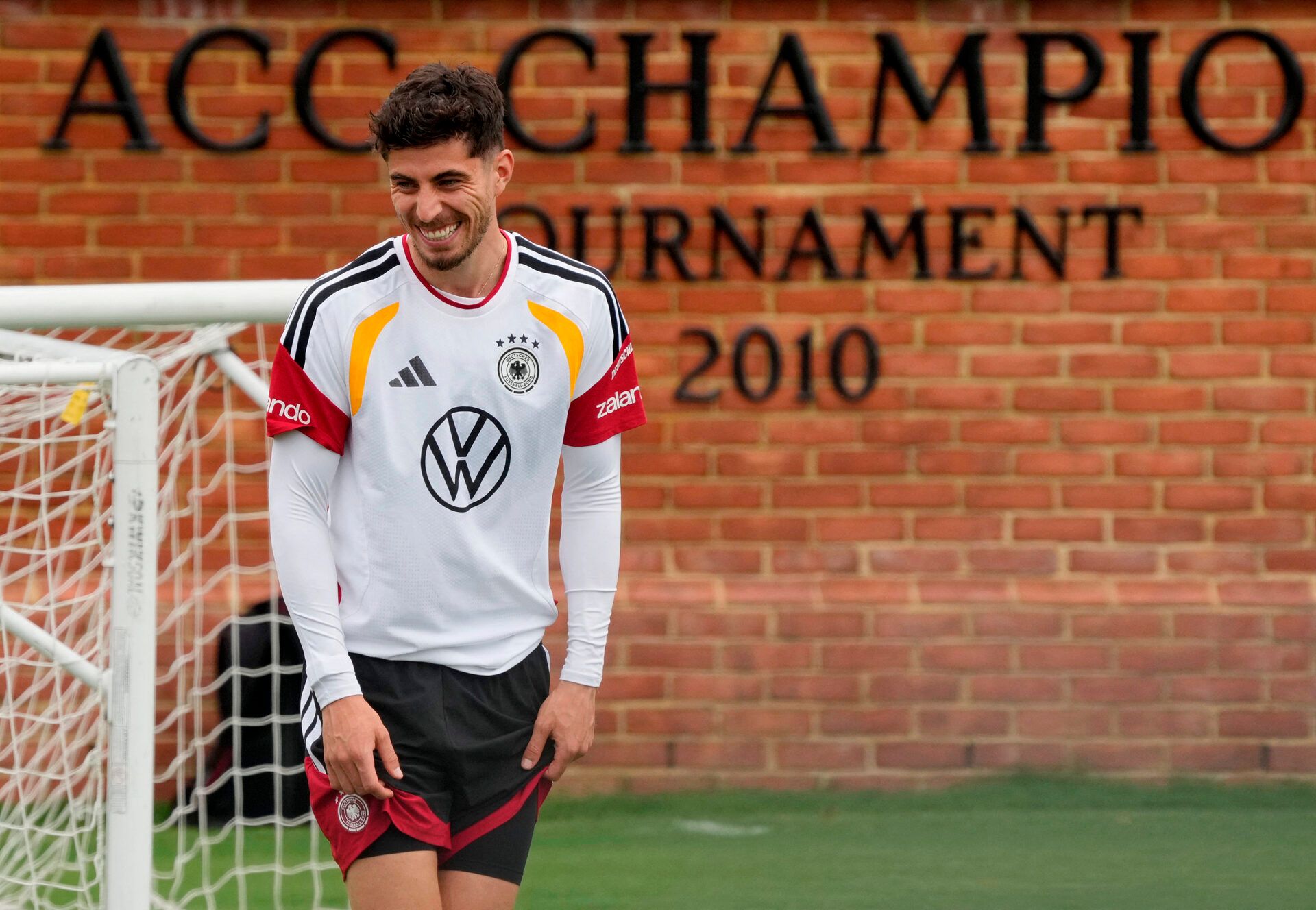 Germany's Kai Havertz during training.