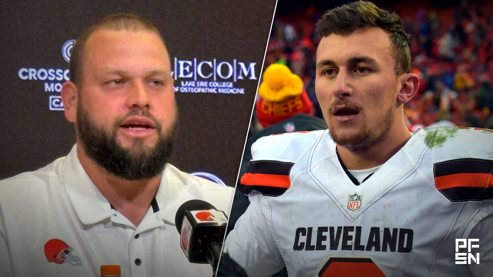 Browns' 7-Time Pro Bowler Joel Bitonio Takes Subtle Dig At Johnny Manziel In Retirement Speech