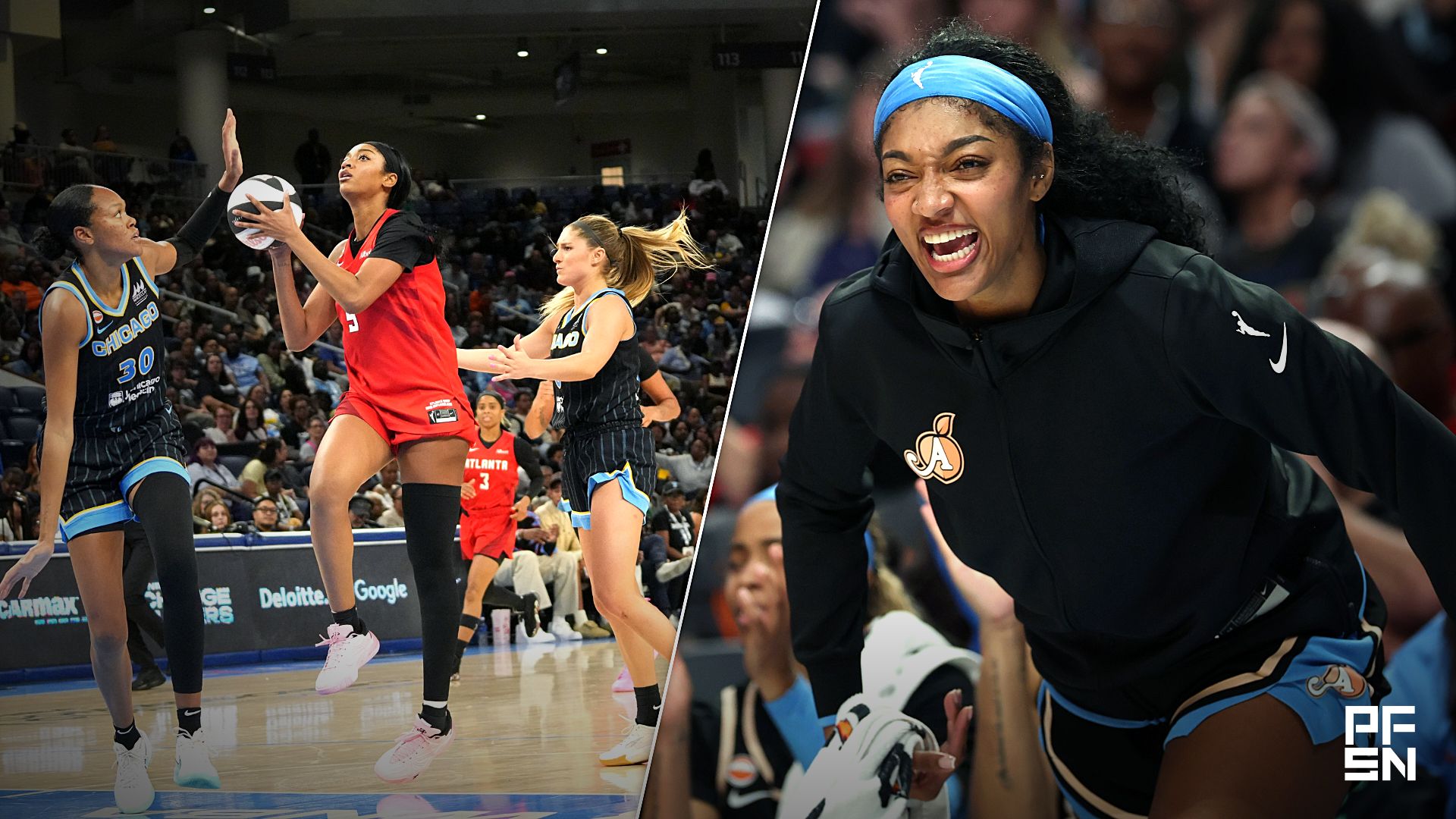 'DOMINANT,' 'Lookin Like Prime KG!' -- WNBA World Reacts to Angel Reese's Historic Revenge Game vs. Sky