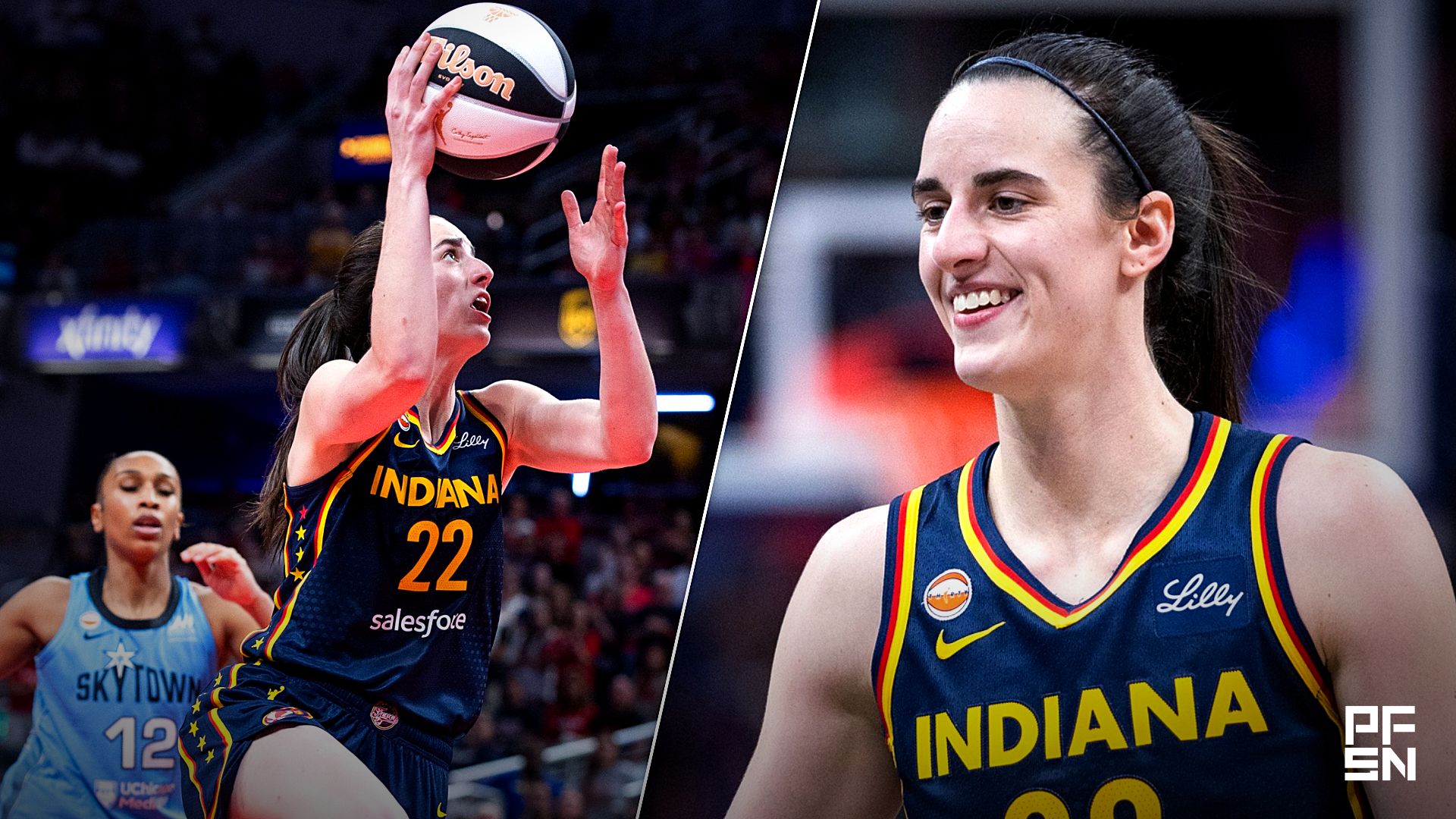 'Face of the League' -- WNBA World Reacts As Caitlin Clark Extends Multiple Records With Monster Performance vs. Sky
