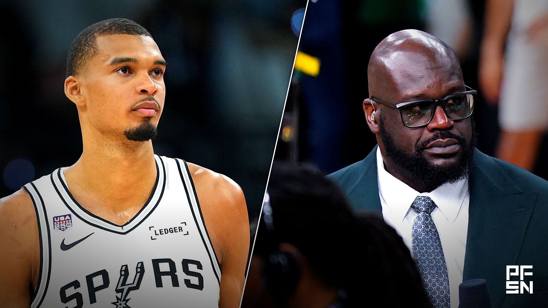 Collage featuring NBA: Finals-New York Knicks at San Antonio Spurs and NBA: Finals-Dallas Mavericks at Boston Celtics.
Scott Wachter-Imagn Images / David Butler II-USA TODAY Sports