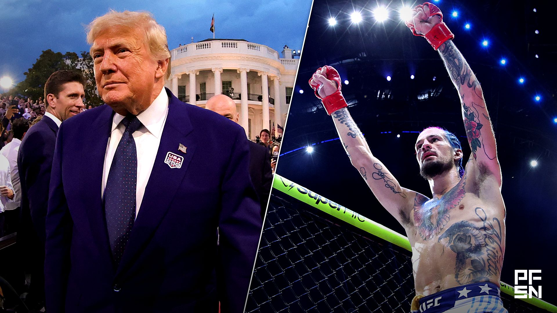 ‘What a Life’ — Michael Irvin, Other NFL Players Attend President Donald Trump’s UFC Freedom 250 Event at White House