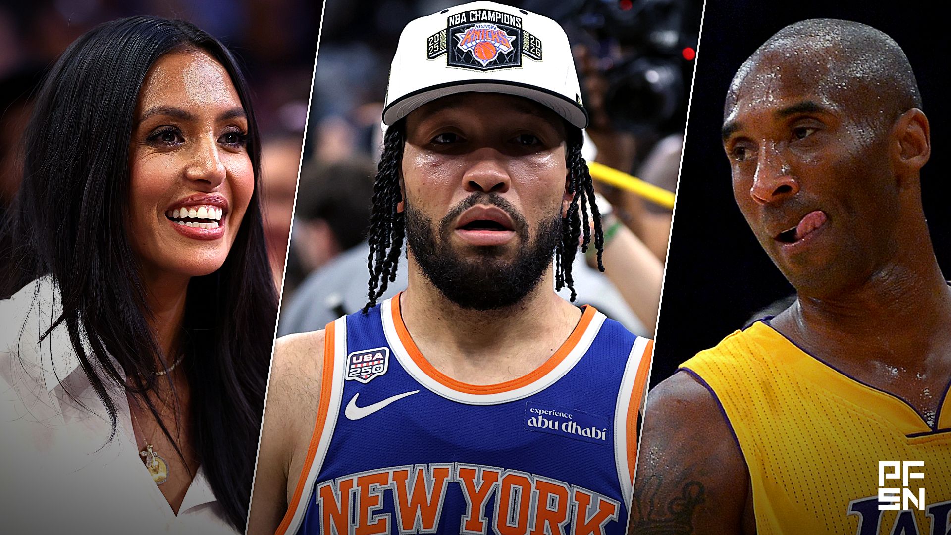 Knicks Star Jalen Brunson Gets 2-Word Co-Sign From Vanessa Bryant Amid Comparisons to Lakers Icon Kobe Bryant