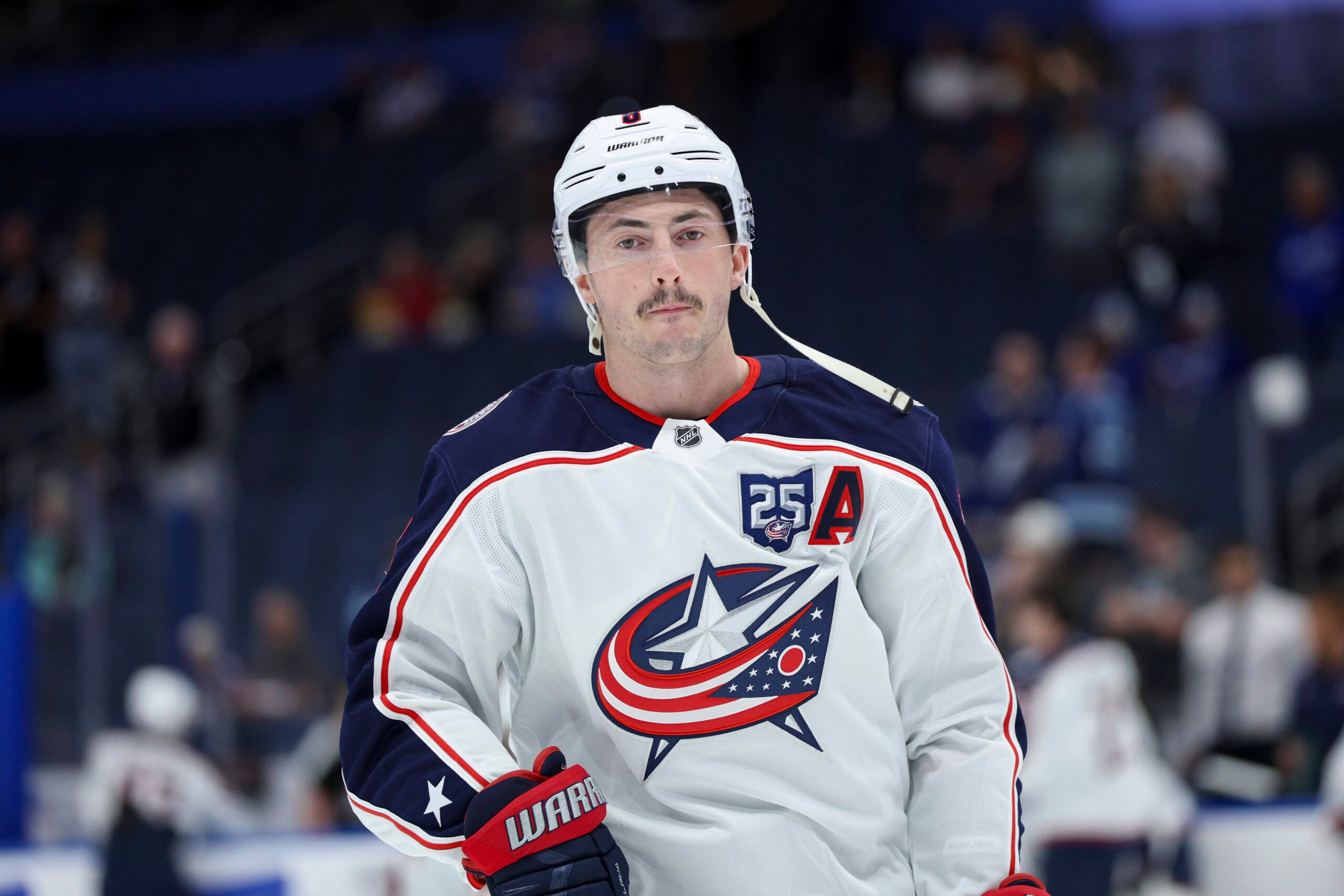 Columbus Blue Jackets defenseman Zach Werenski.